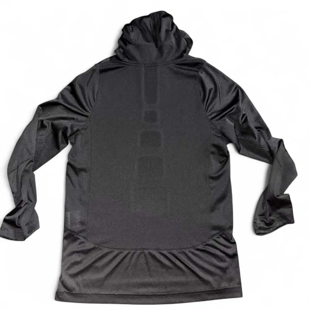 Nike Black and Grey T-shirt